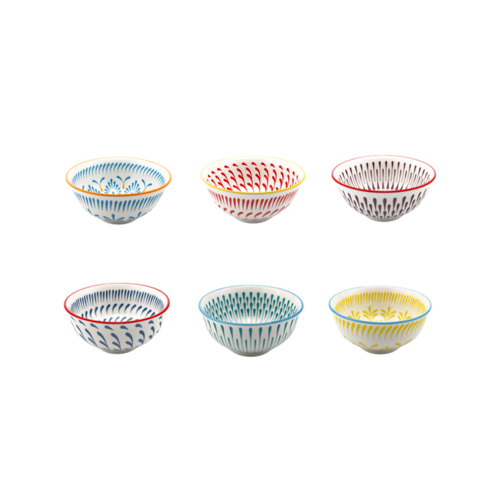 Lot de 6 petits bols, KYOTO