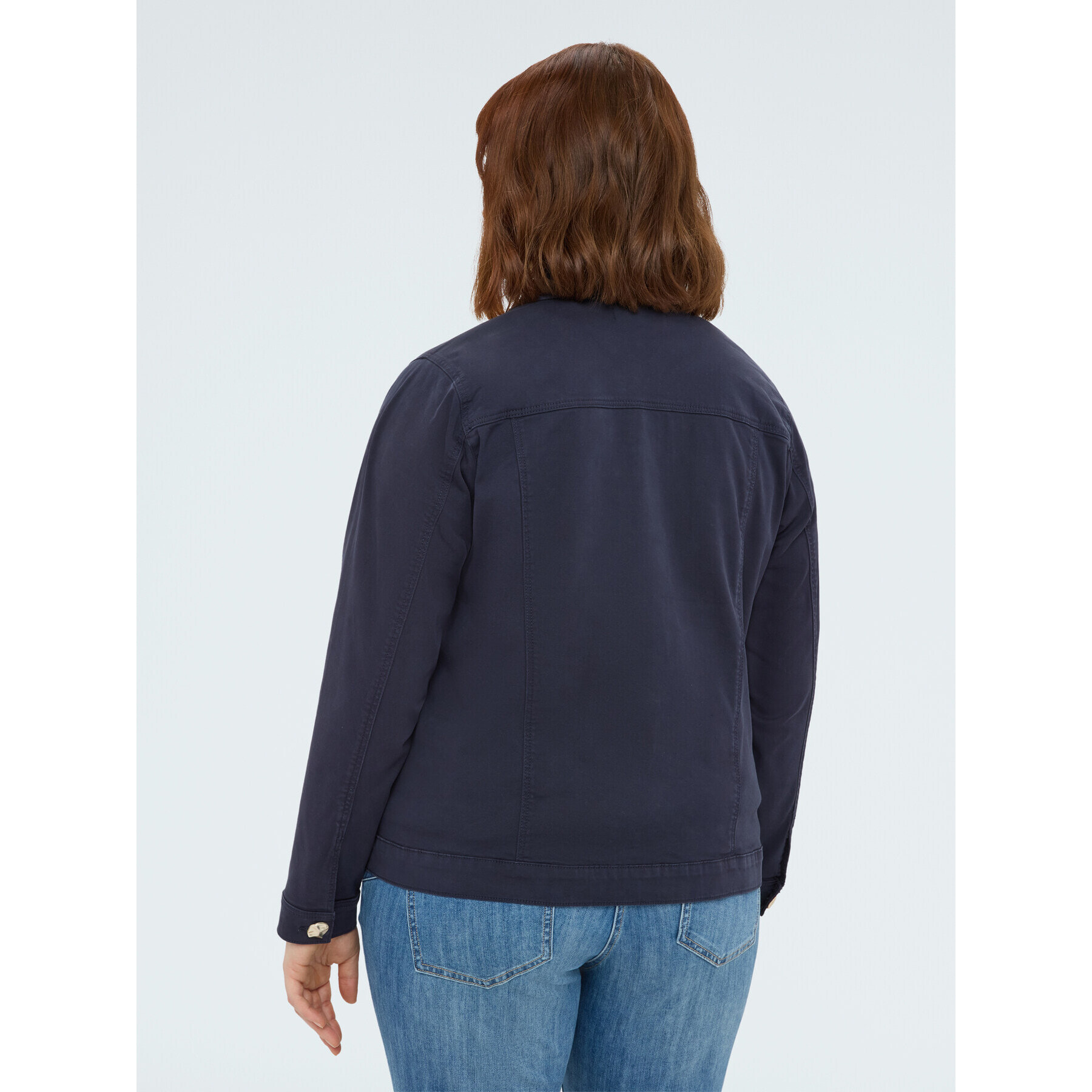 Fiorella Rubino - Chaqueta denim con botones decorativos - Azul