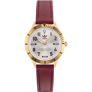 Reloj Adidas AOFH22570 Mujer Analogico Cuarzo con Correa de Cuero