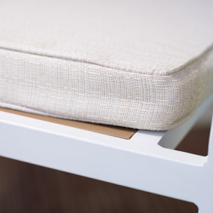 Galette de chaise extérieur haute résistance FERRET - Naturel