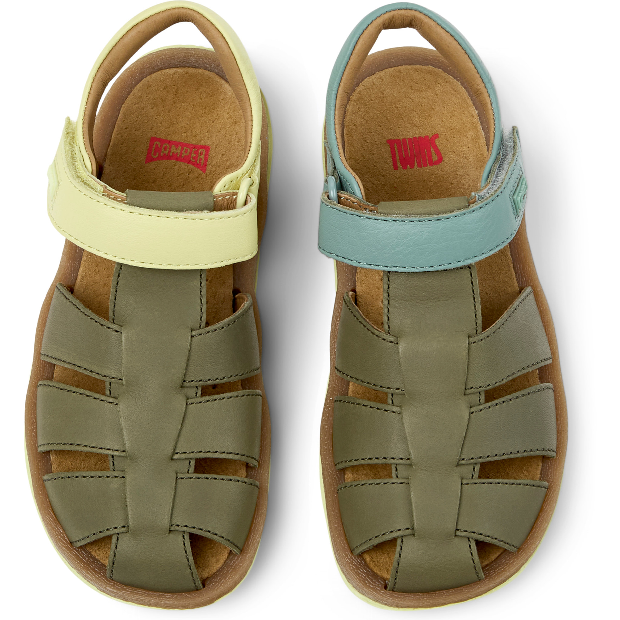 Sandalias - CAMPER Bicho Twins - Multicolor - Cuero liso