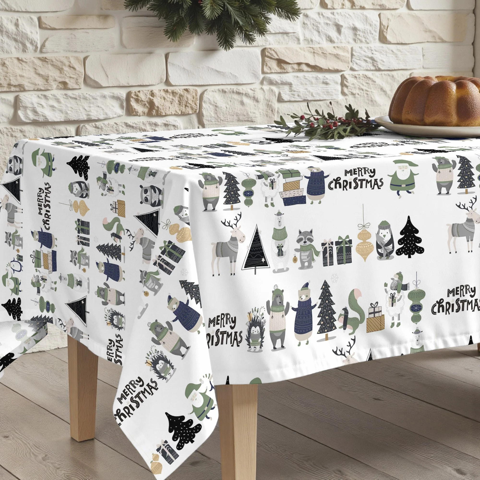 Nappe en résine Anti-tâches Noel 5 102