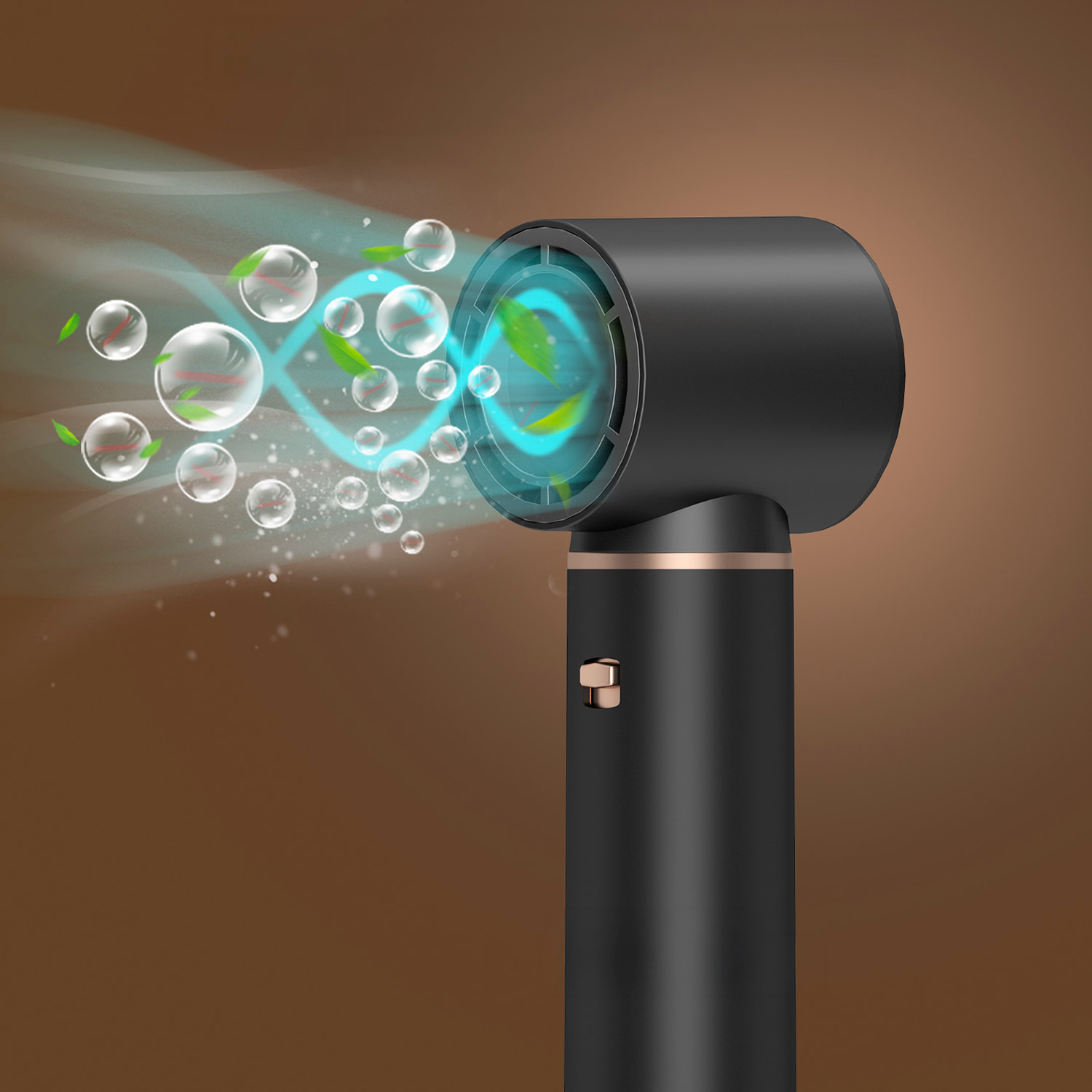 Secador de pelo 638. 5 en 1 con iones negativos. Permite alisar, secar, rizar y mucho más. Con 3 temperaturas y 5 accesorios.