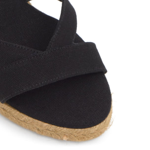 Sandalia Bruna cuña de yute 9cm