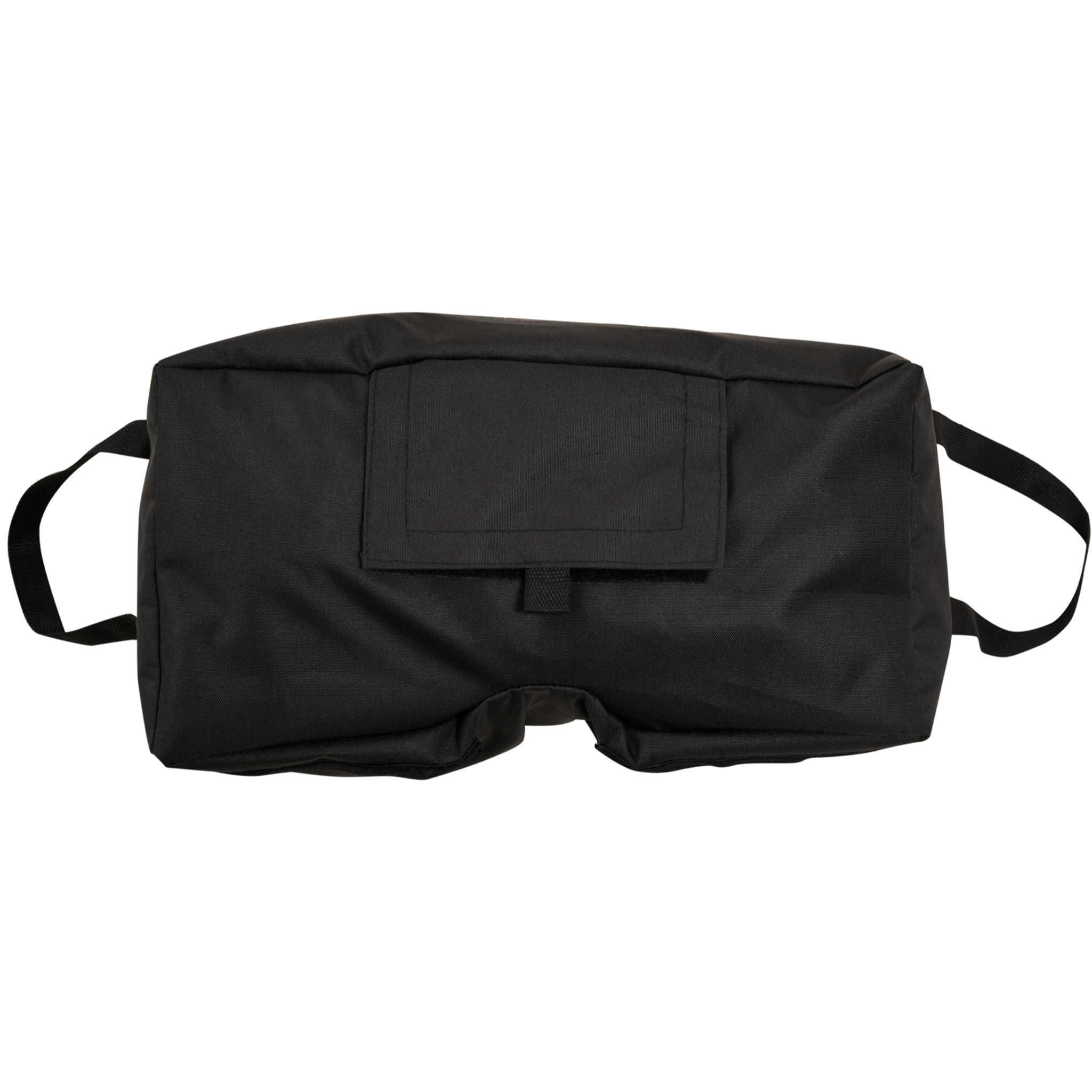 Juego de 2 Bolsas de Arena Peso para Sombrilla 50 kg Soporte de Base con Pala y Asas Cubierta de Tela Oxford Impermeable para Exterior 50x25x18 cm Negro