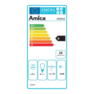 Hotte tiroir AMICA AH6416