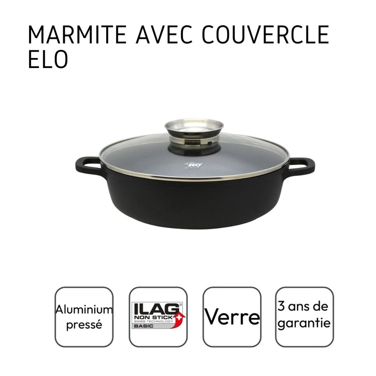 Sauteuse en aluminium Alucast Elo