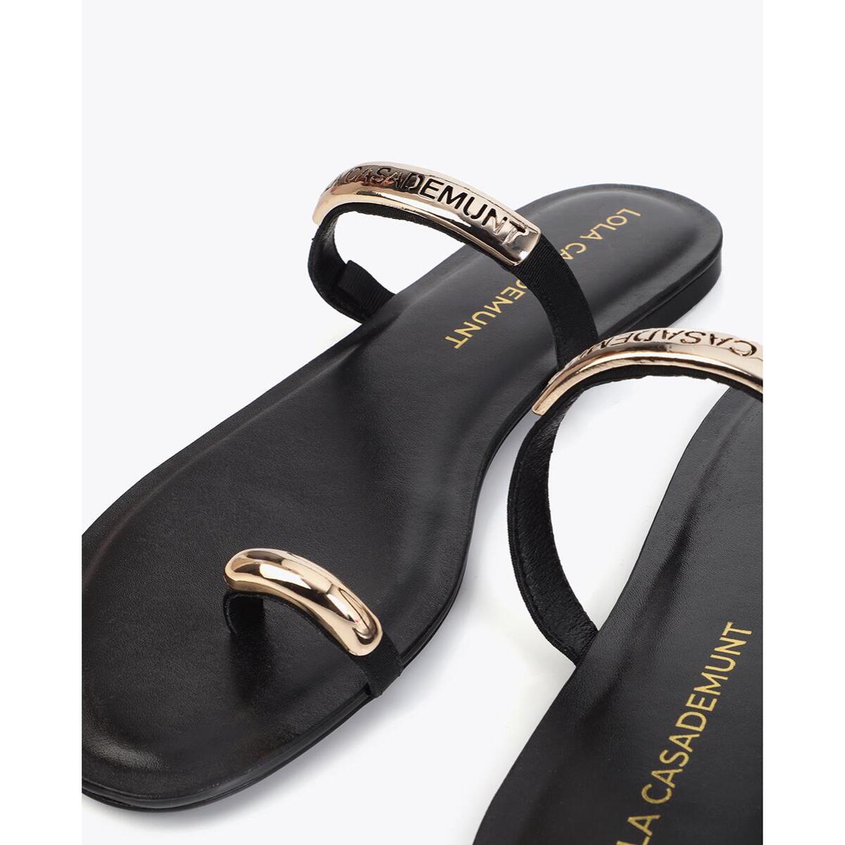 Scarpa bassa in tessuto grosgrain con inserto logo