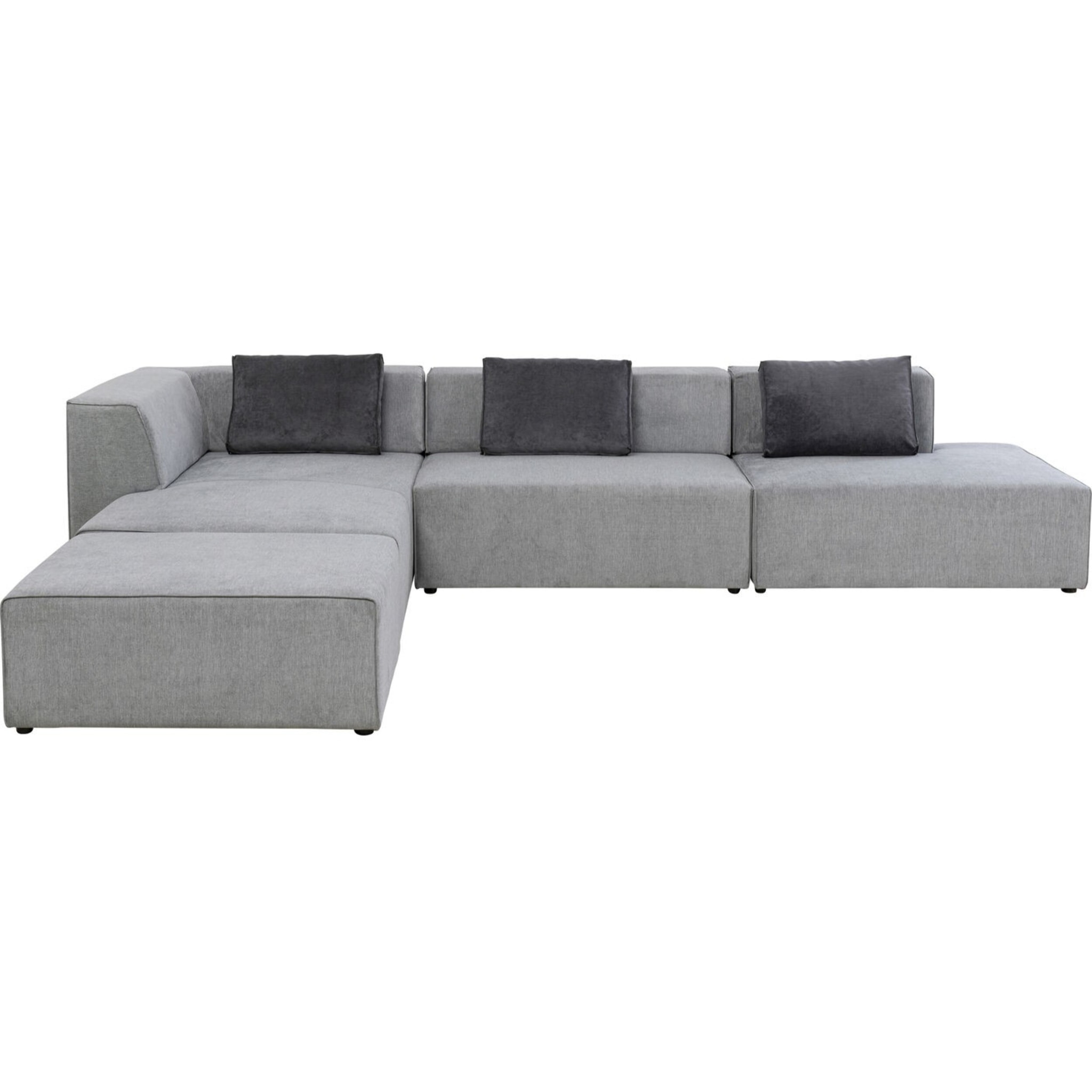 Canapé d'angle Infinity XL gris Kare Design