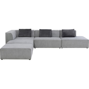 Canapé d'angle Infinity XL gris Kare Design