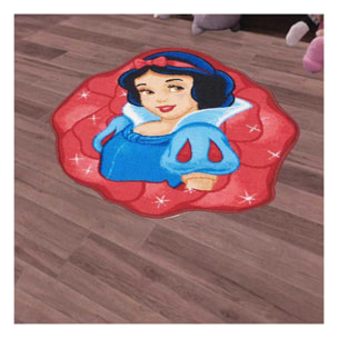 Tapis enfant Blanche Neige, lavable en machine à 30°C