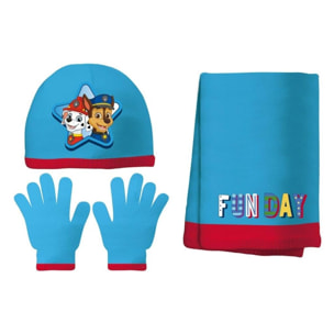 Set Berretto Sciarpa e guanti Paw Patrol Lui Paw Multicolor