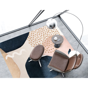 Alfombra de vinilo CERAMIKO, Katerina, diseño moderno [Diam] 180 cm