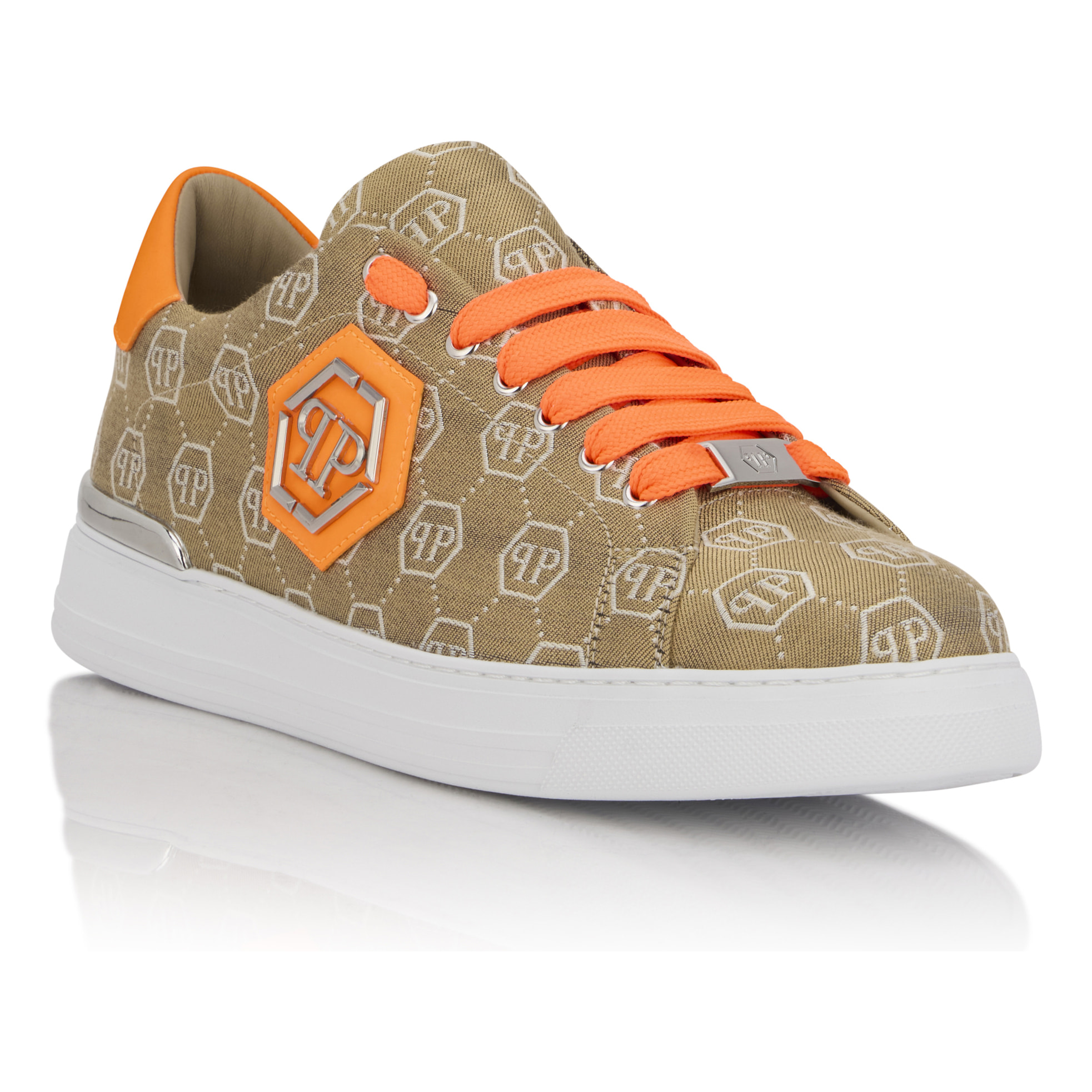 PHILIPP PLEIN Low-Top Sneakers Jacquard Monogram