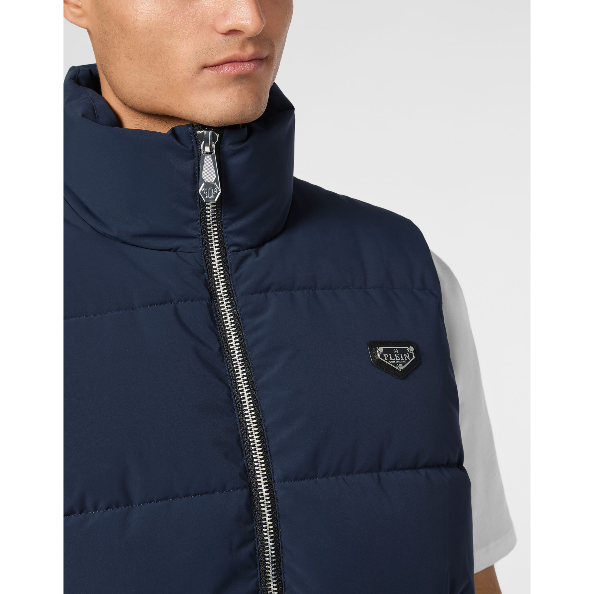 PHILIPP PLEIN Gilet in piuma