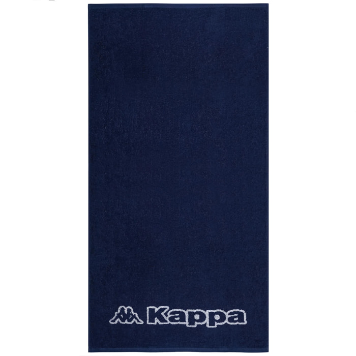Asciugamani Kappa Uomo Donna Logo Tont Blu