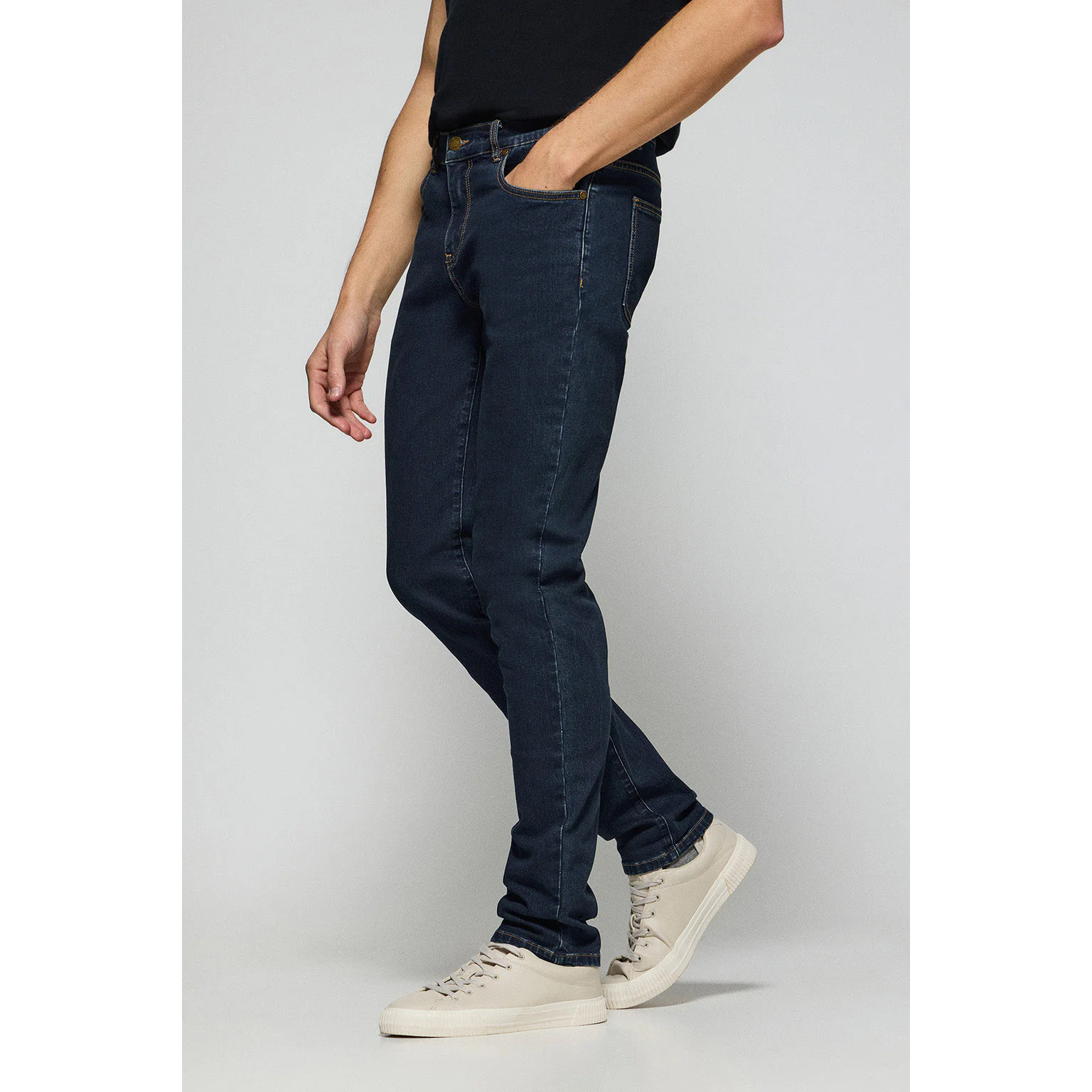 Jeans Tate blu indaco con particolari Polo Club