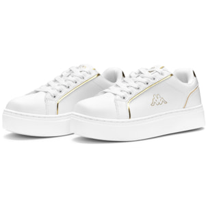 Kappa - Sneakers Mujer Blanco - Logo Maribel