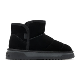 Botas de Mujer de Ante con Forro Interior Atlas Negro