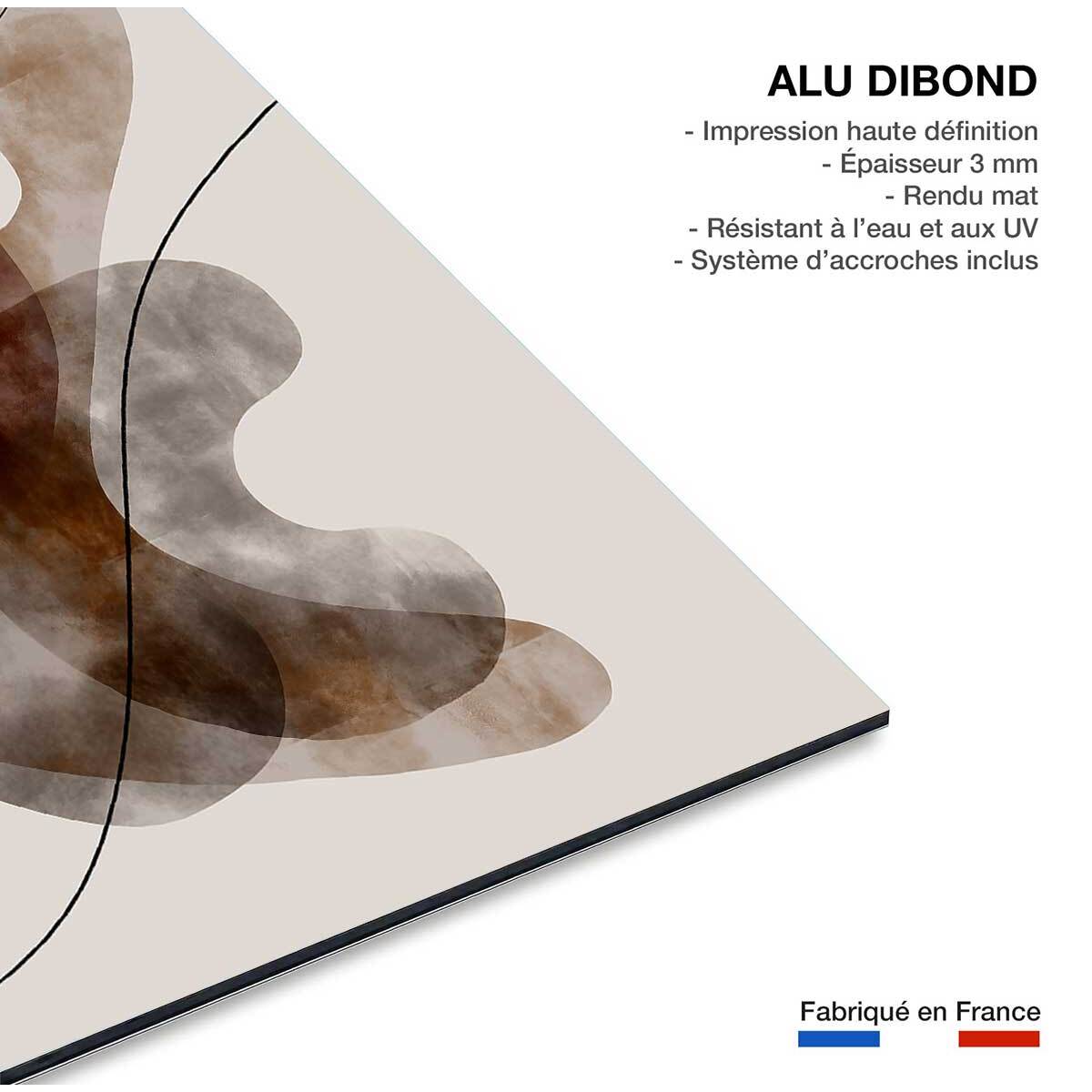 Tableau Organisme abstrait N°2 Tableau alu Dibond