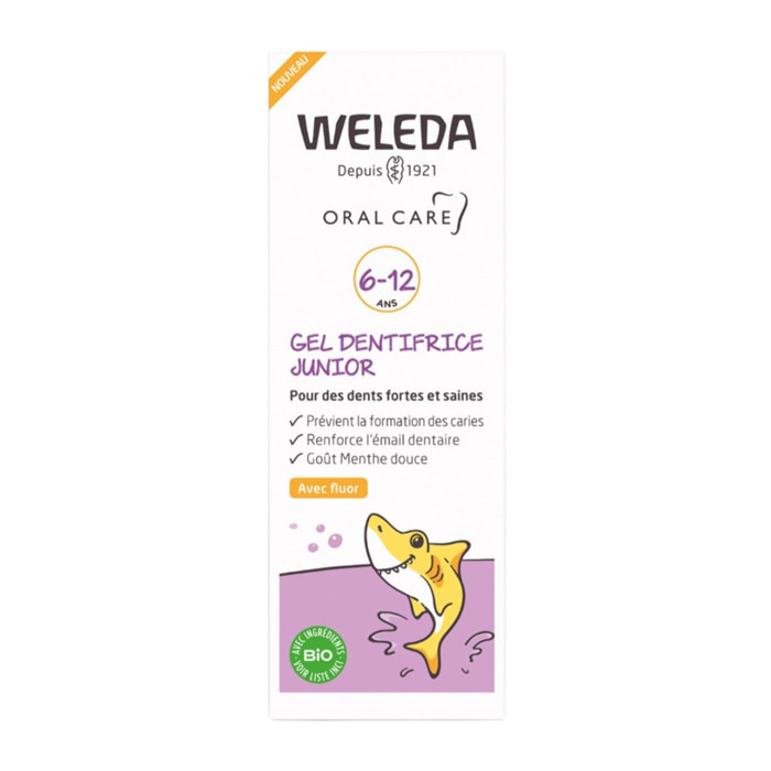 WELEDA - Gel dentifrice Junior - 50 ml