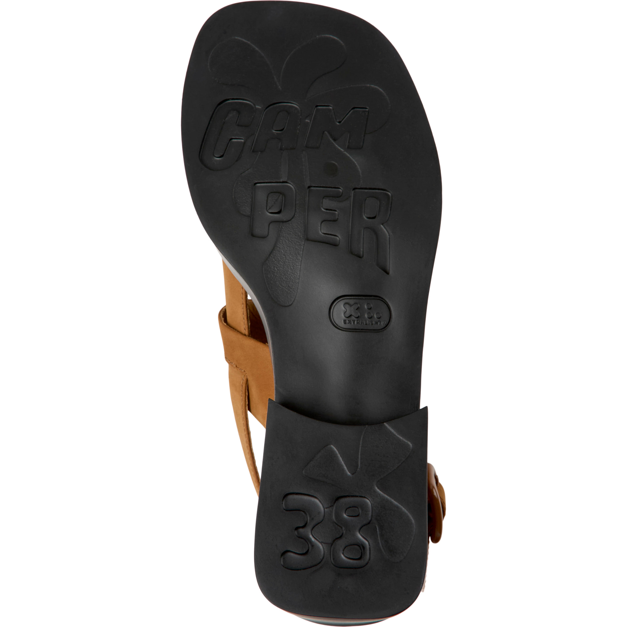 Sandalias - CAMPER Dana - Marron - Cuero Nubuck