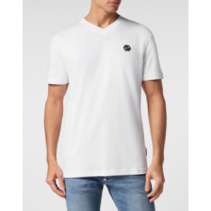 PHILIPP PLEIN Camiseta de cuello de pico y manga corta GOTHIC PLEIN