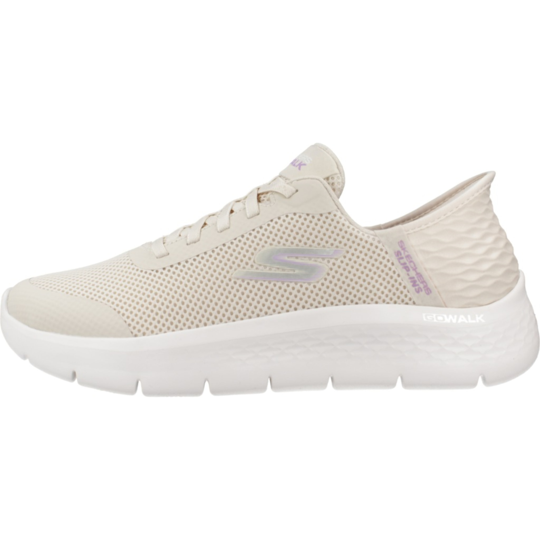 Sneakers de  Mujer de la marca SKECHERS  modelo SLIP-INS  GO WALK FLEX Beige