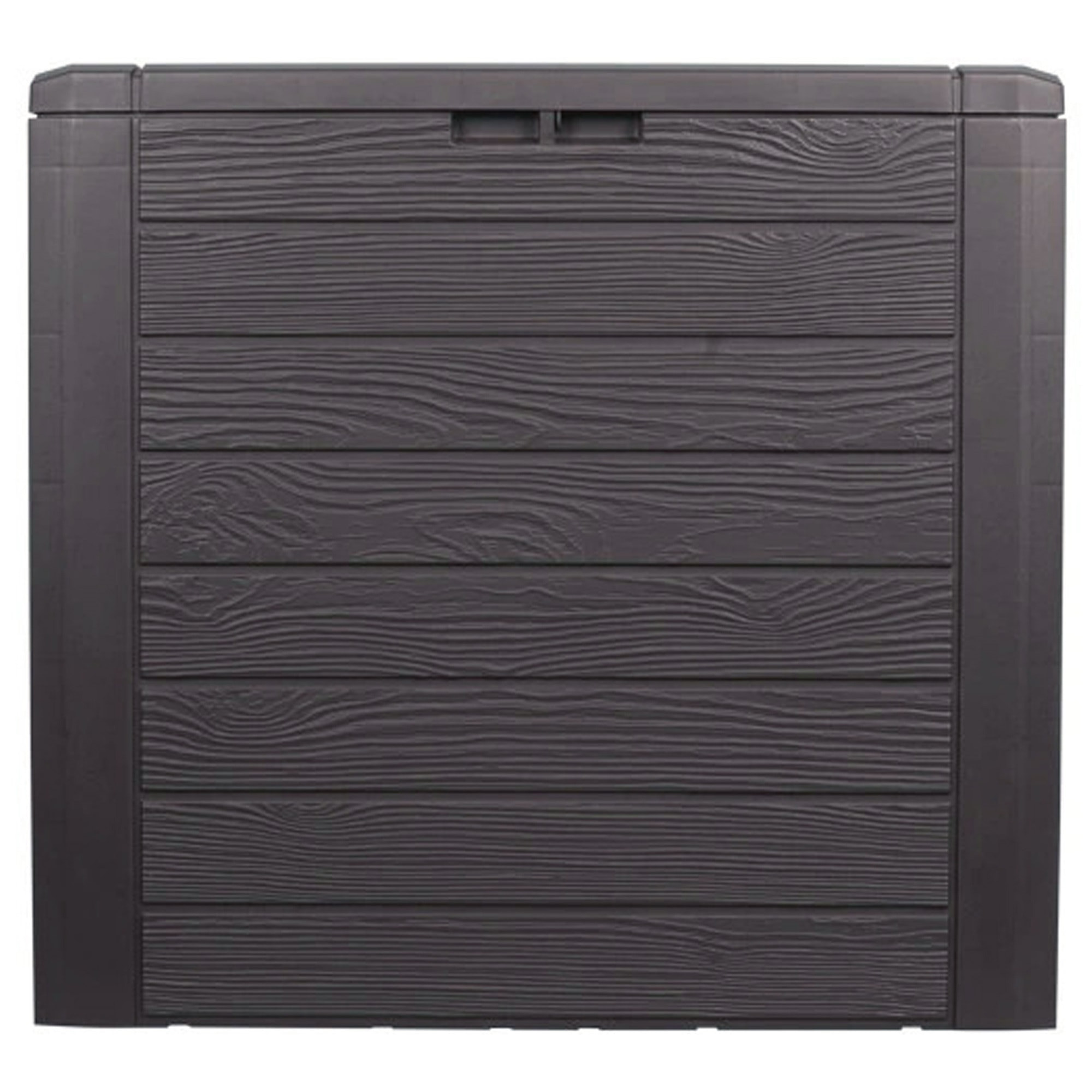 Baúl de jardín WOODEBOX 140L., dimensiones (mm) 585x460x550, color Ocre oscuro
