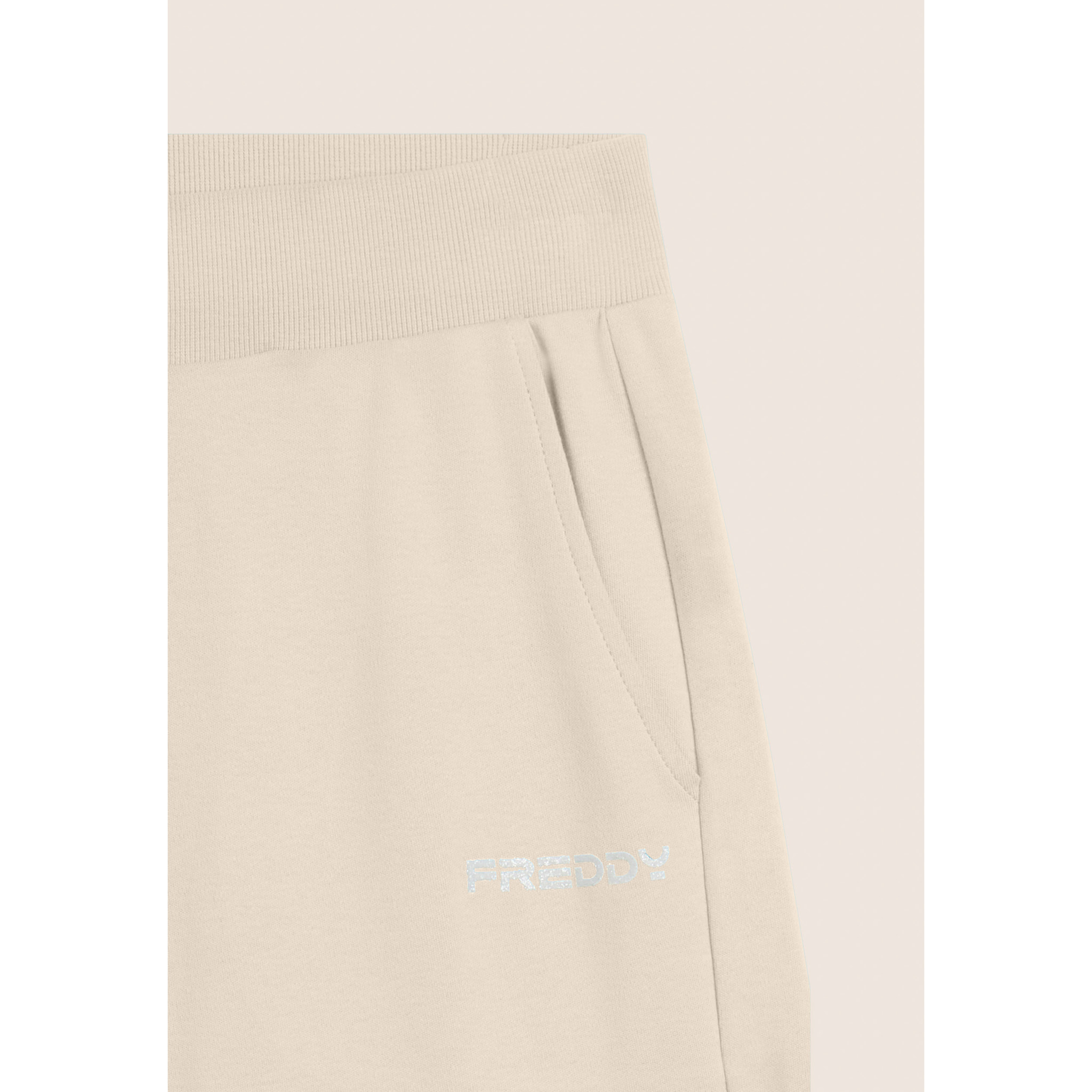 Pantaloni Corti con piccolo Logo FREDDY in Glitter