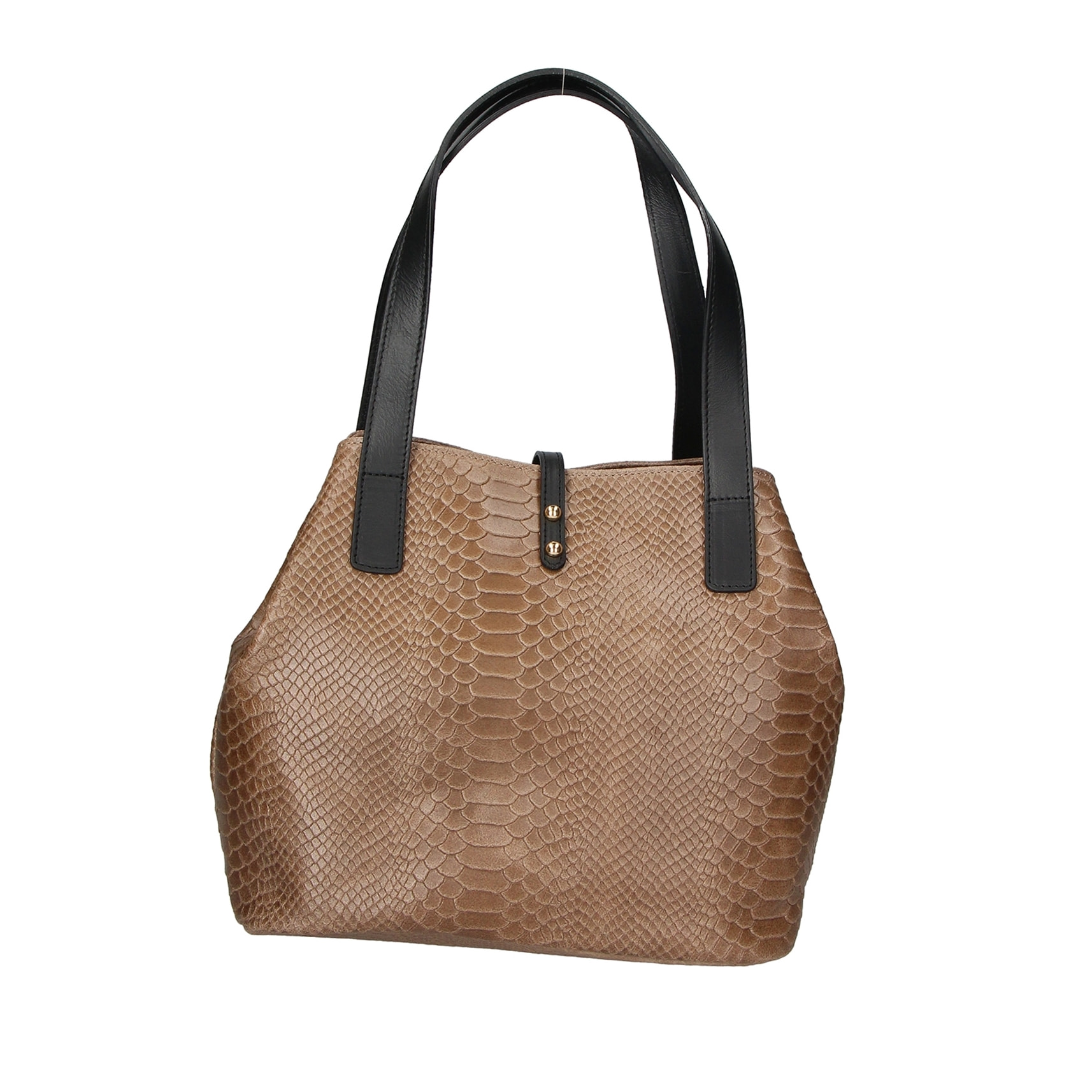 Borsa a mano da Donna Clarissa in Vera Pelle Made in Italy 26x32x15 cm