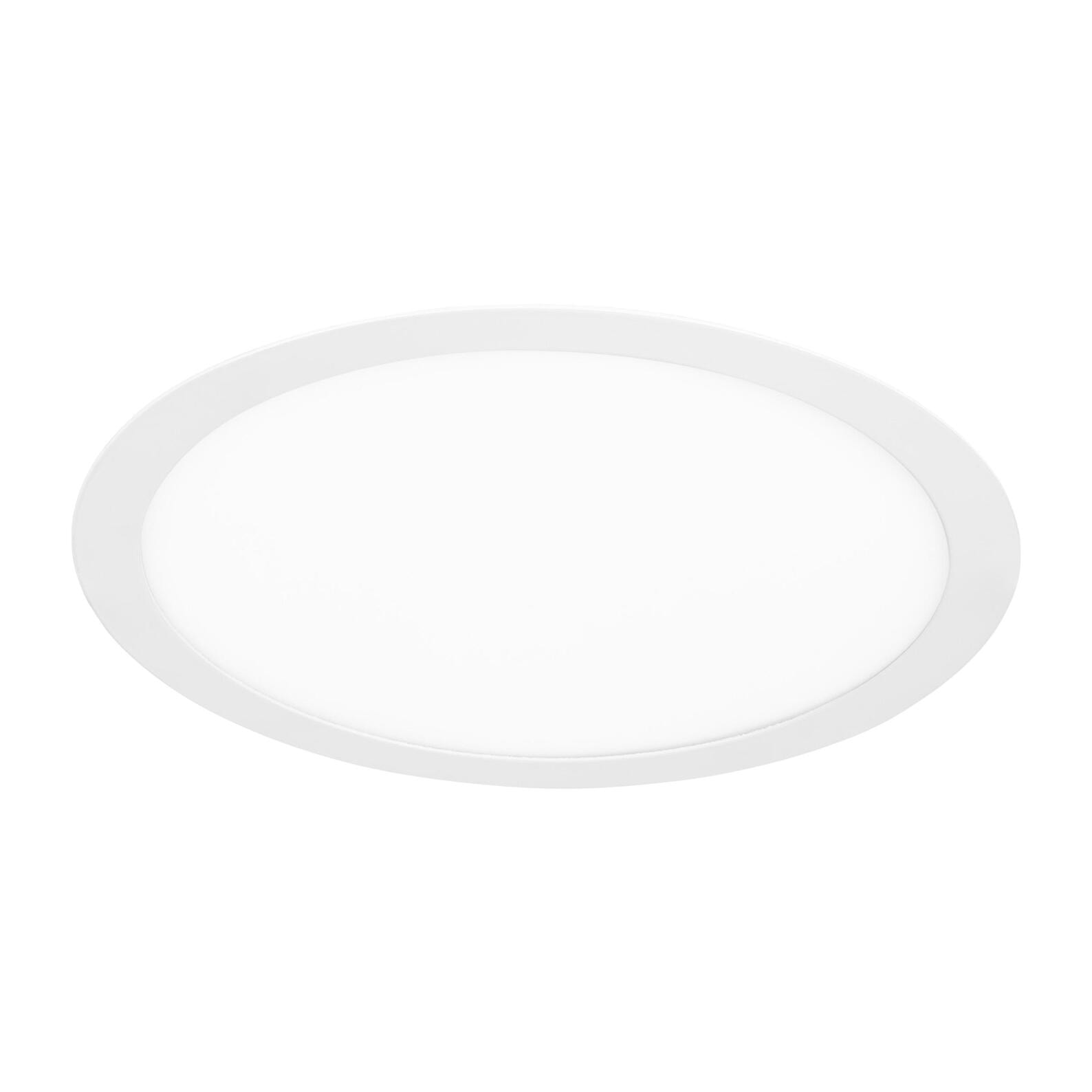 FORLIGHT Easy Circular - 5 Downlights con LED integrado 4000K para iluminar hacia abajo ON/OFF ø30cm Color Blanco