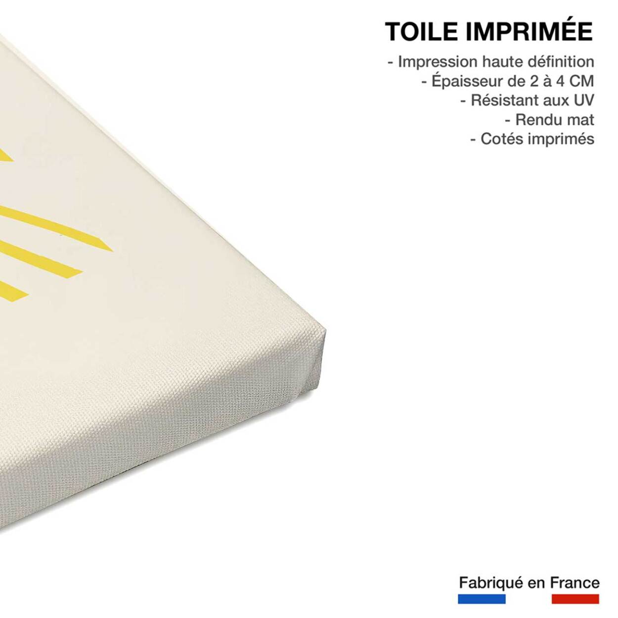 Tableau ensoleillé Toile imprimée