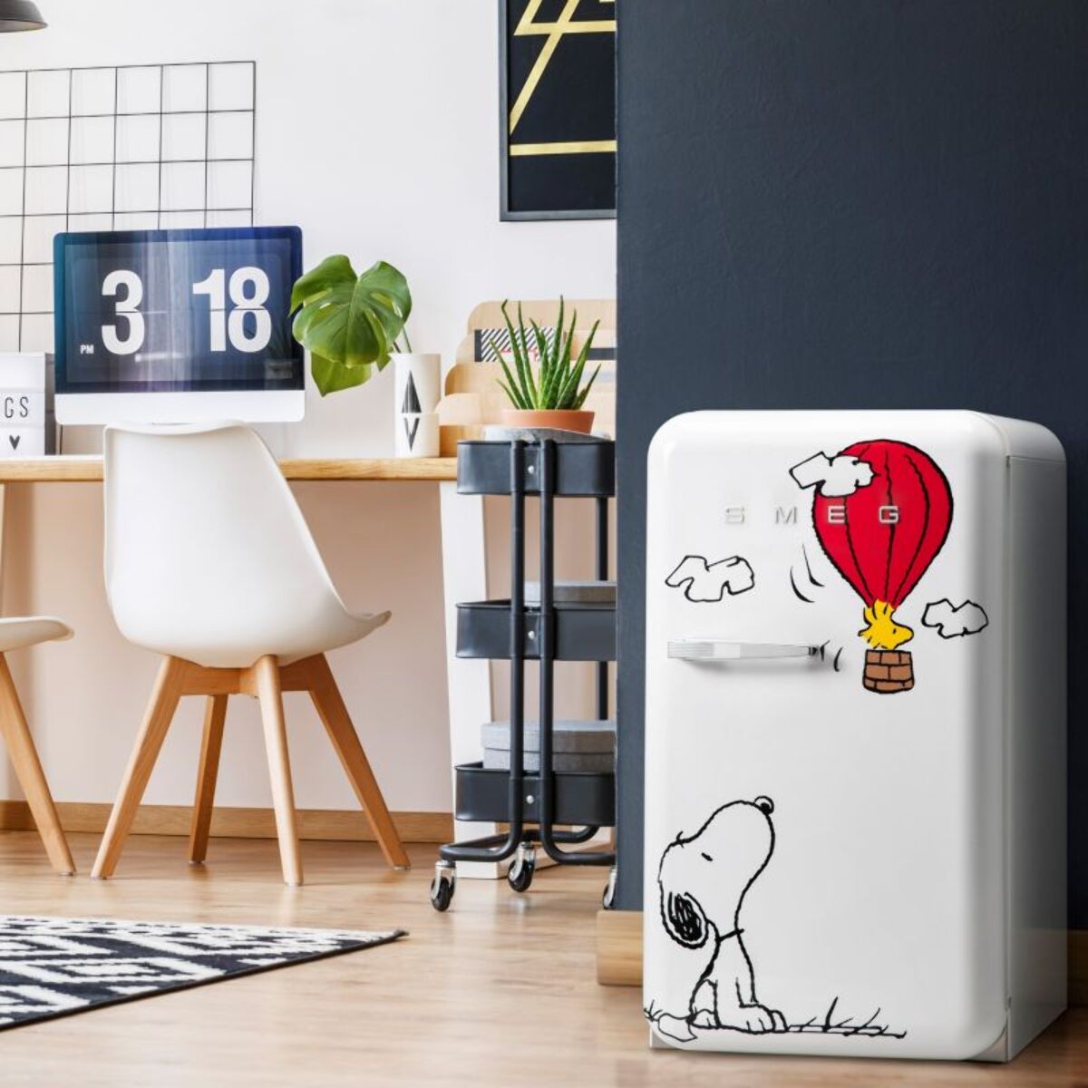 Réfrigérateur top SMEG FAB10RDSN5 Snoopy