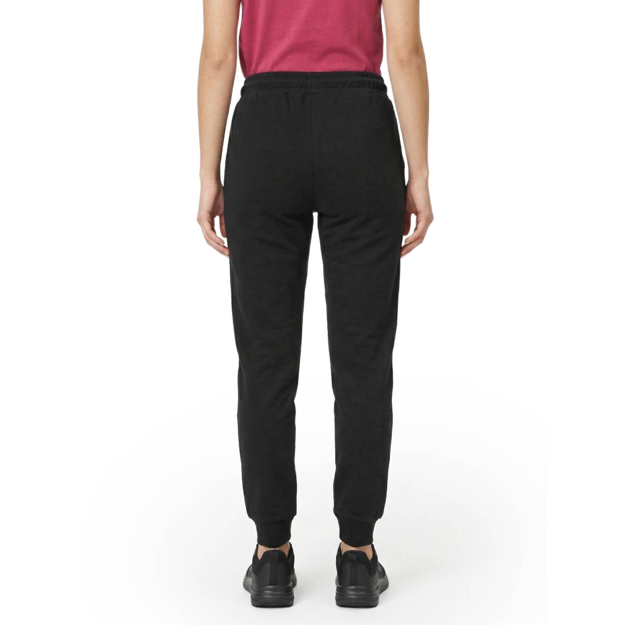 Jogger donna fit morbido Leone 1947 Apparel con logo tono su tono