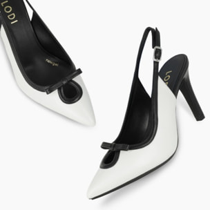 ZAPATOS DE SALÓN BLANCOS RONJA