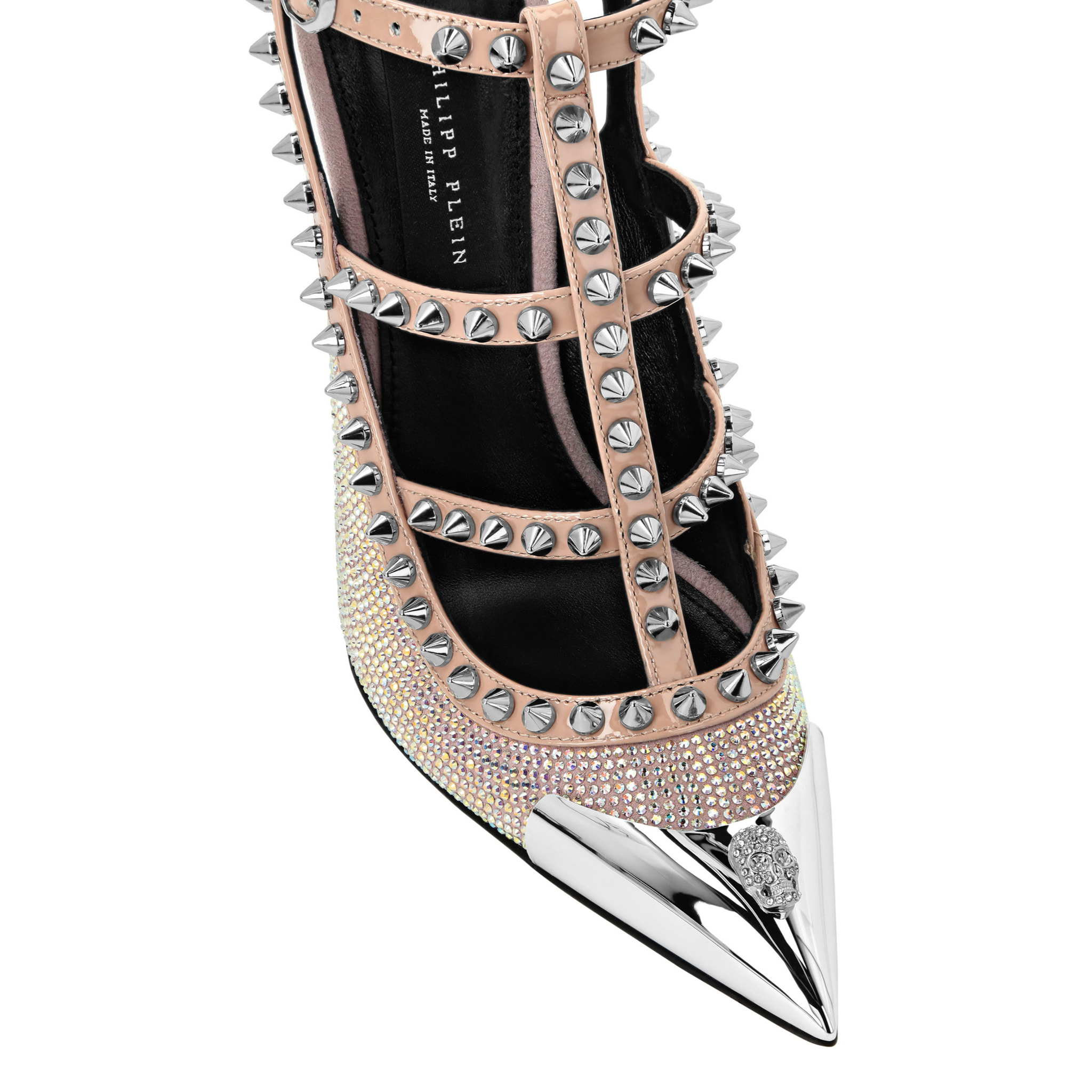 PHILIPP PLEIN Sandalias Tacones Altos SKULL