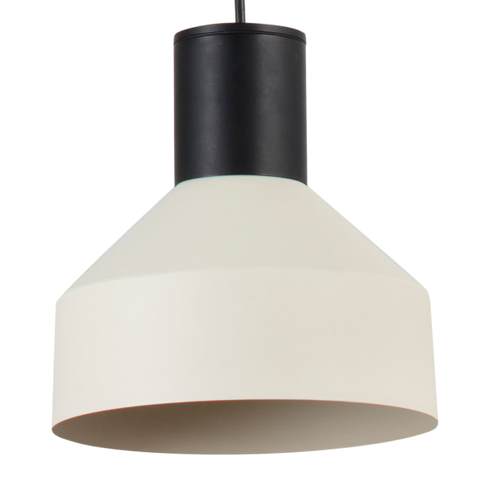 KOMBO 200 Lampe suspension beige avec fiche