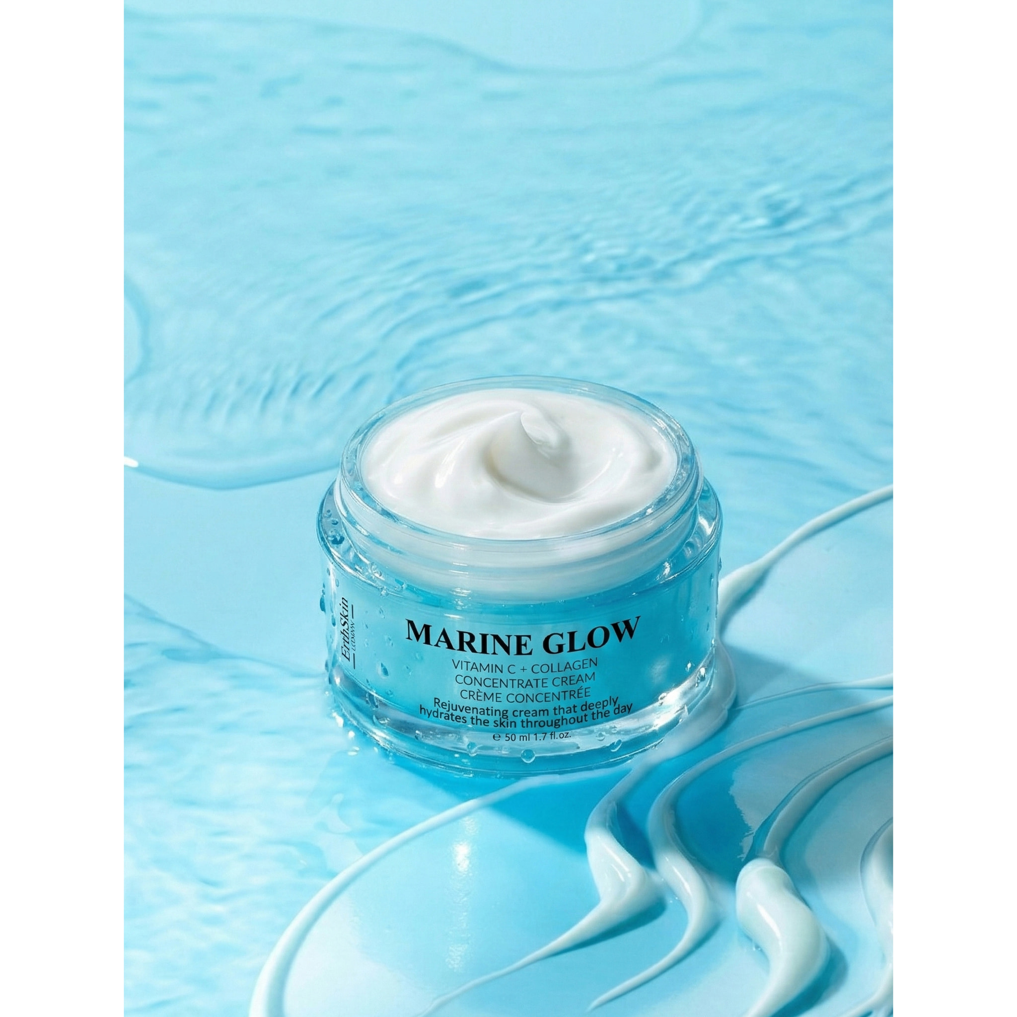 Crema hidratante con vitamina C Marine Glow