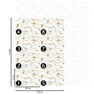Carta da Parati Ufficiale Il Piccolo Principe Deserto