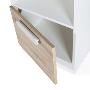 Mesa de escritorio Helen 1 puerta color Blanco