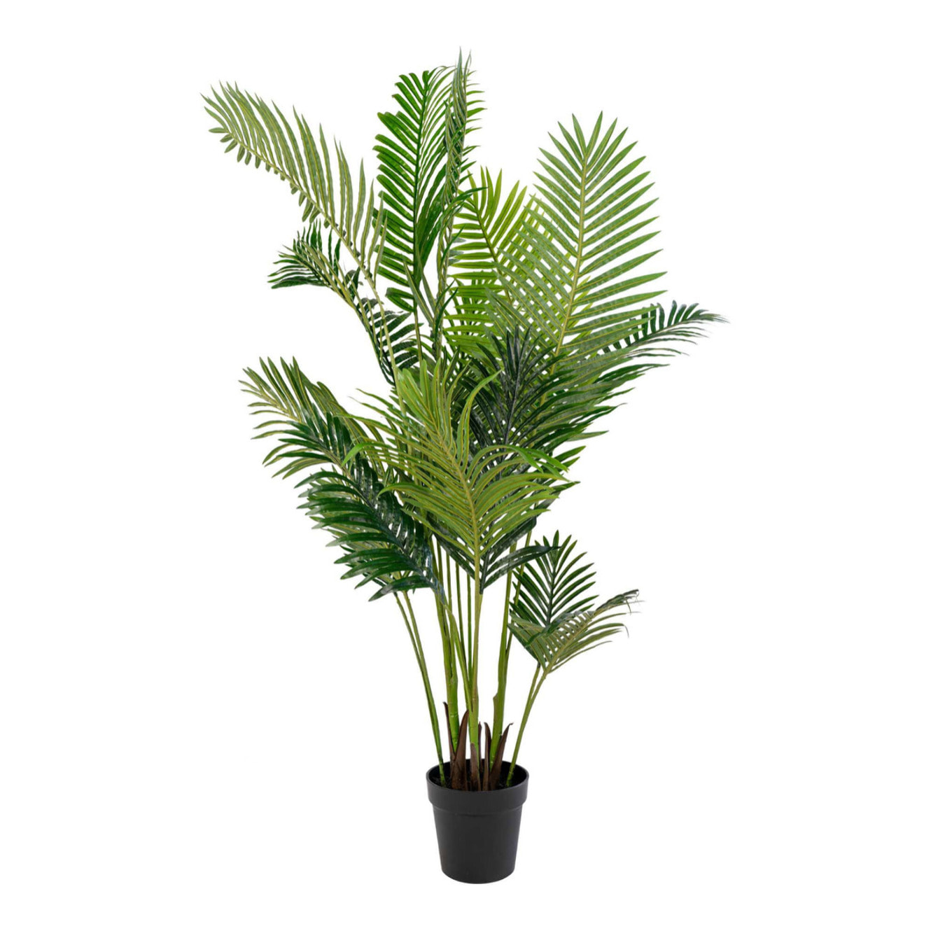 Palma areca artificiale verde H 175 cm