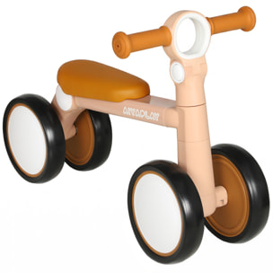 Draisienne enfant pliable selle guidon réglables rose