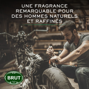 Pack de 4 - BRUT Après-Rasage Flacon Original 100ml