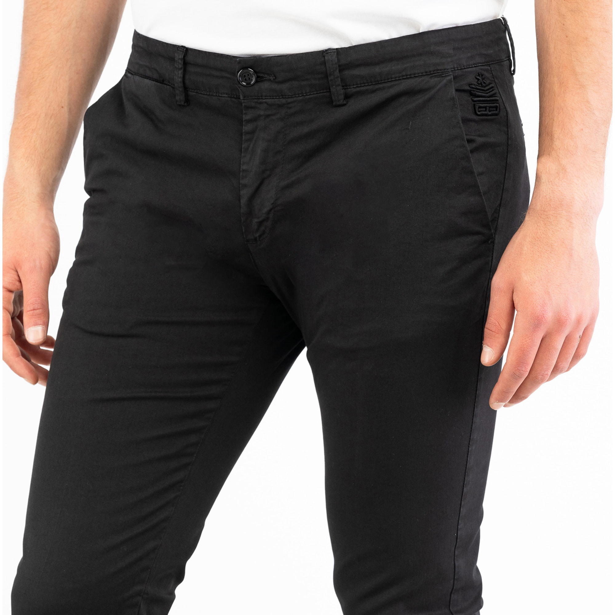 BIKKEMBERGS pantalone uomo black