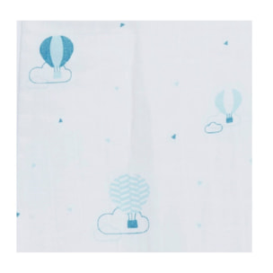 Gigoteuse bébé en coton bio blanc