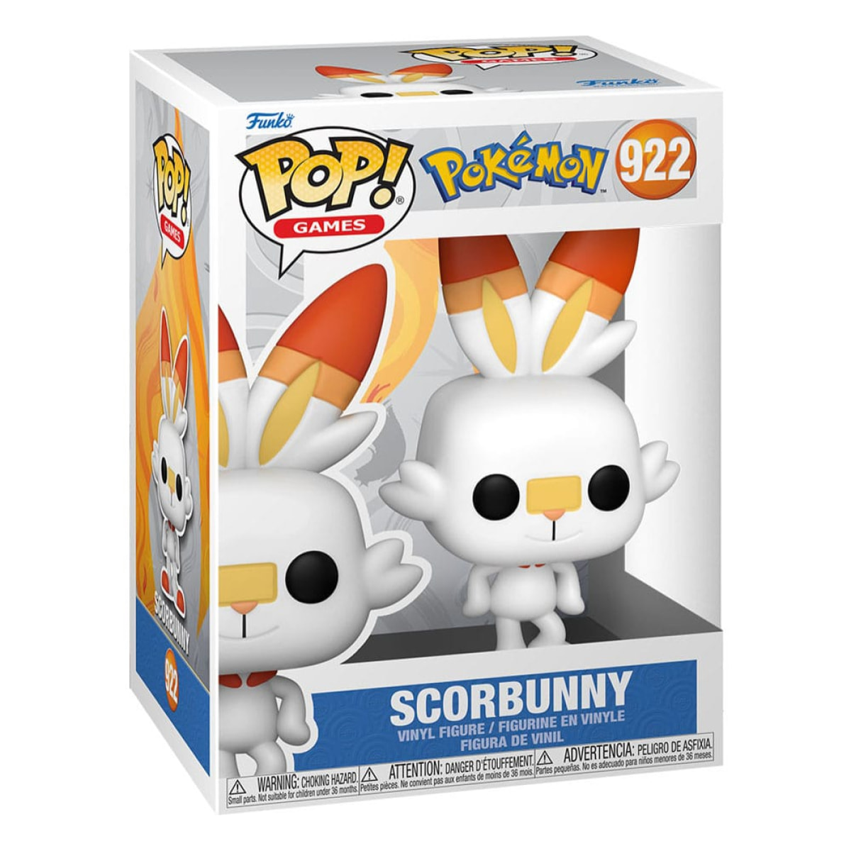 Pokemon Pop! Games Vinile Figura Scorbunny (emea) 9 Cm Funko