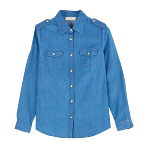 Camicia Camomilla Medium Denim