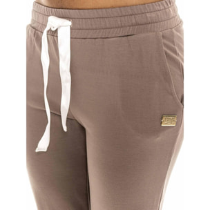 Pantalone invernale da donna con polsino Leone 1947 Chic Tones