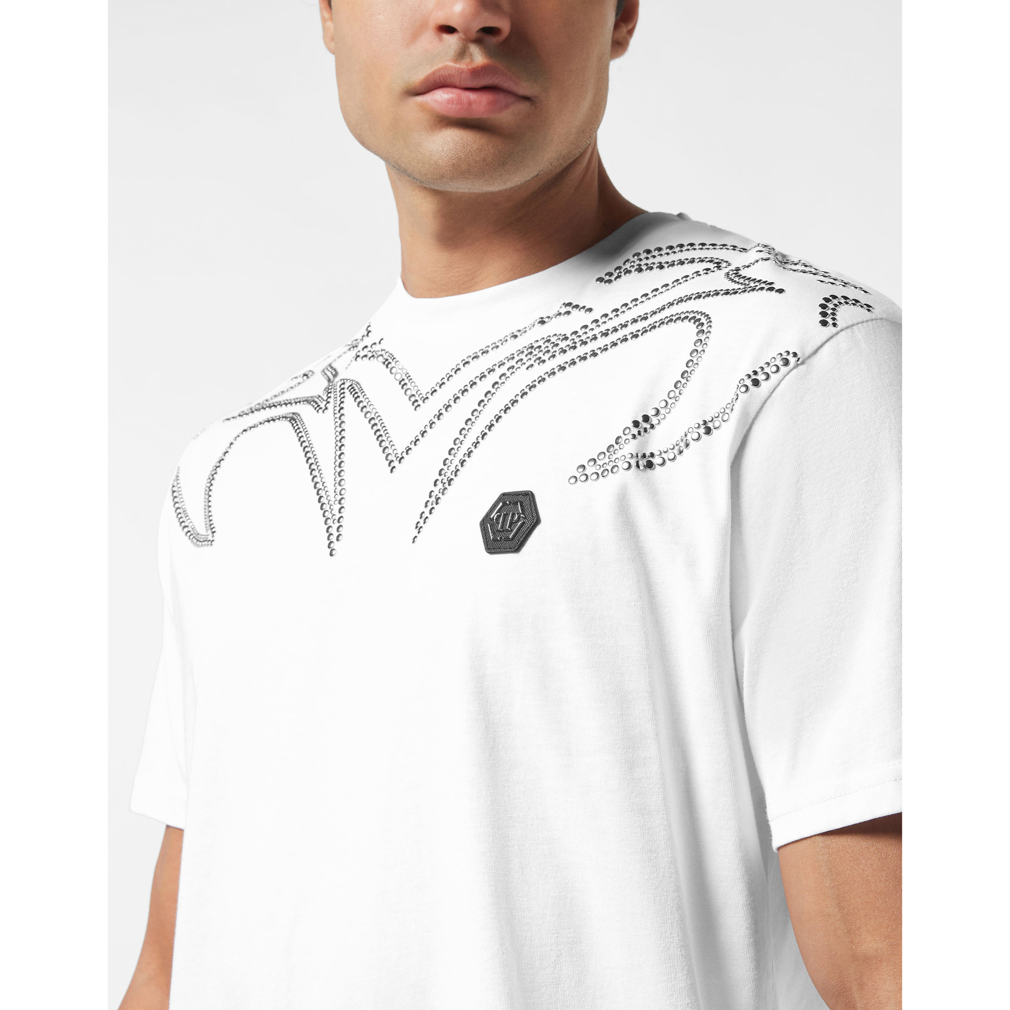 PHILIPP PLEIN Camiseta Cuello Redondo Ss